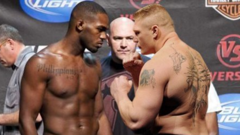 Jon Jones Brock Lesnar