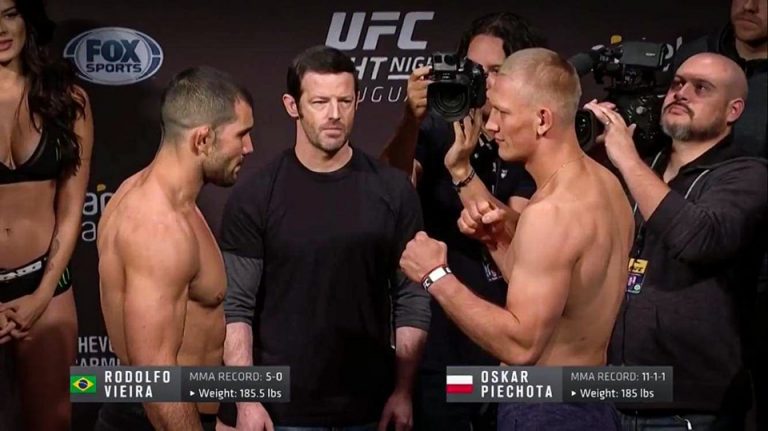 Oskar Piechota UFC Montevideo