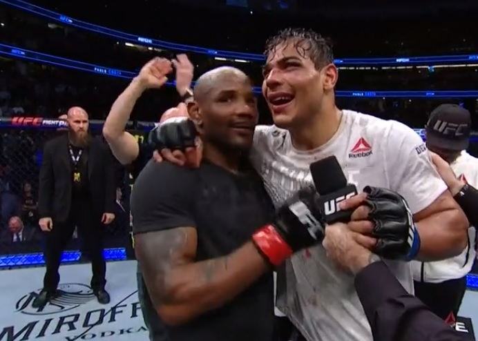 Paulo Costa Yoel Romero