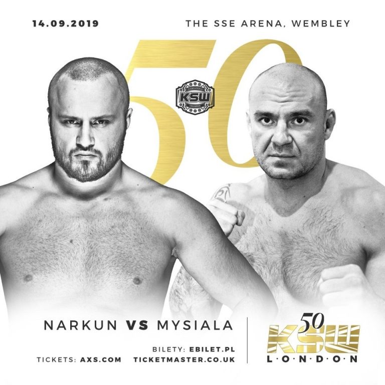 KSW 50 Tomasz Narkun vs Przemysław Mysiala