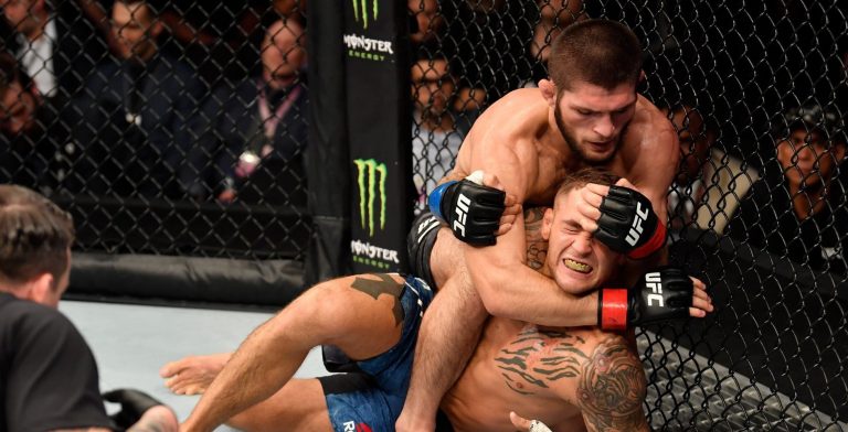 khabib poirier ufc 242