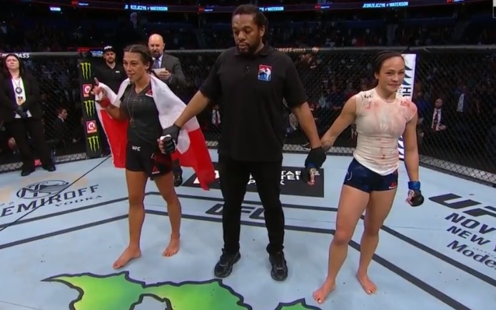 Joanna Jedrzejczyk wypunktowała Michelle Waterson