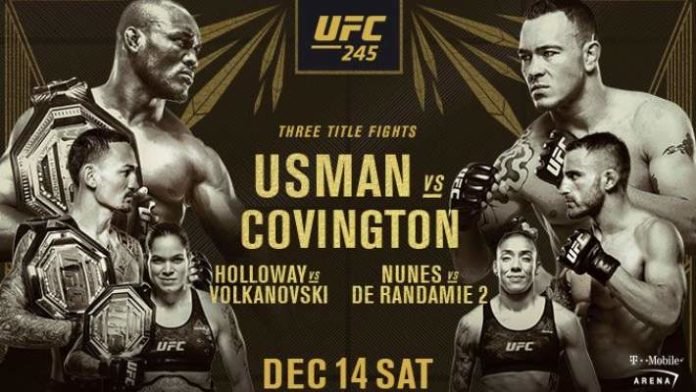 UFC 245 wyniki