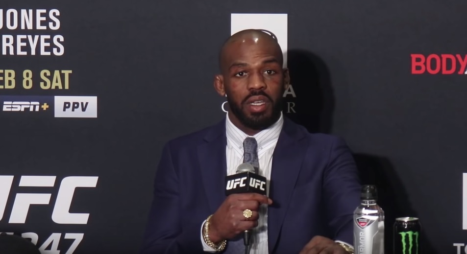 Jon Jones po walce z Dominickiem Reyesem