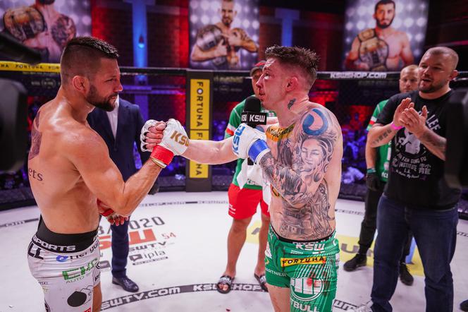 Mateusz Gamrot i Norman Parke