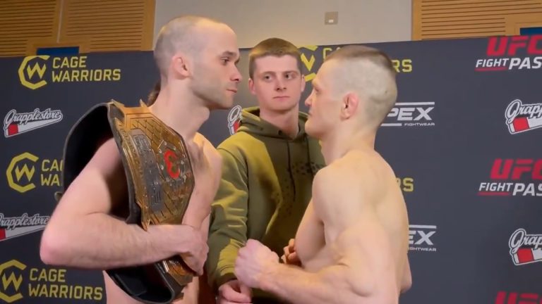 Cage Warriors 121: Ceremonia ważenia