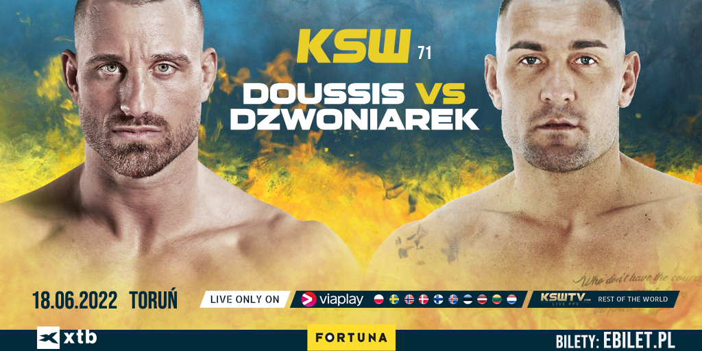 Marc Doussis (7-1 1 NC, 5 KO, 2 Sub) vs Przemysław Dzwoniarek (3-1, 2 KO)