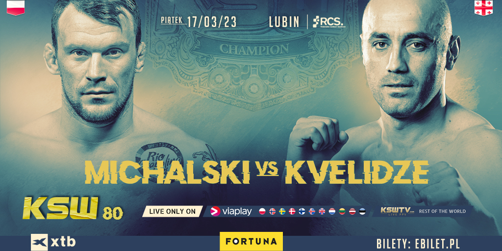 Michał Michalski poznał rywala na galę KSW 80 w Lubinie