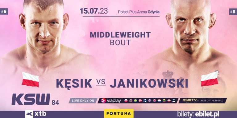 Damian Janikowski zmierzy się z „Polskim Czołgiem” na gali KSW 84