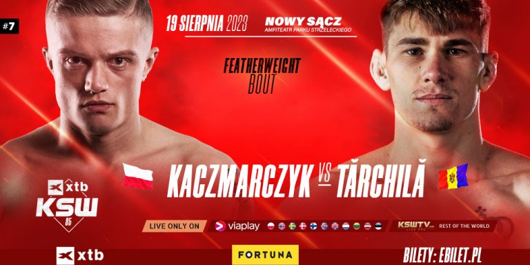 Kaczmarczyk zmierzy się z rewelacją gali w Lubinie podczas XTB KSW 85