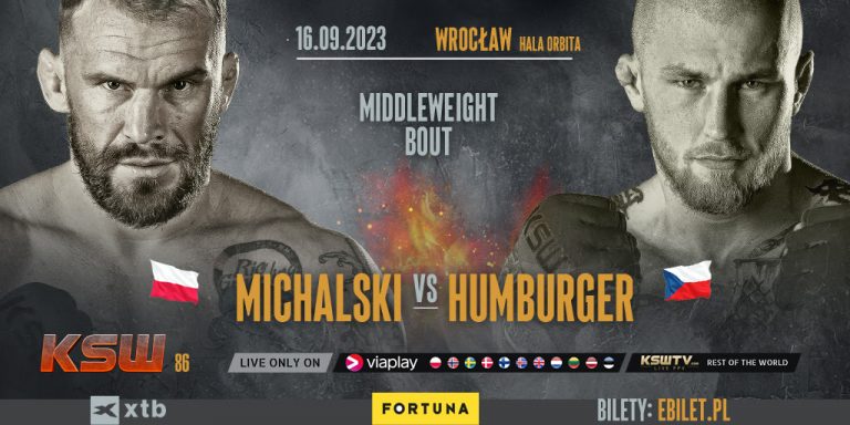 Michał Michalski zmierzy się z Dominikiem Humburgerem podczas KSW 86