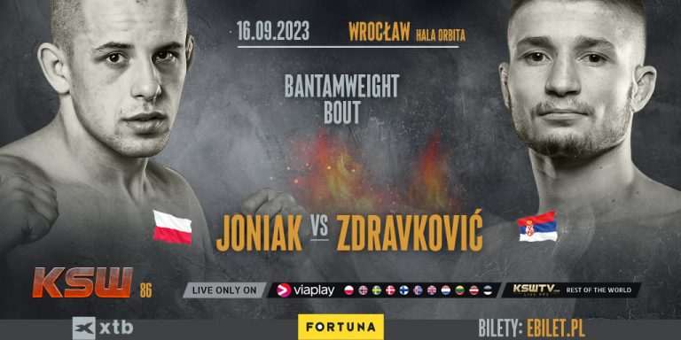 Mariusz Joniak przywita niepokonanego Serba na gali KSW 86 we Wrocławiu