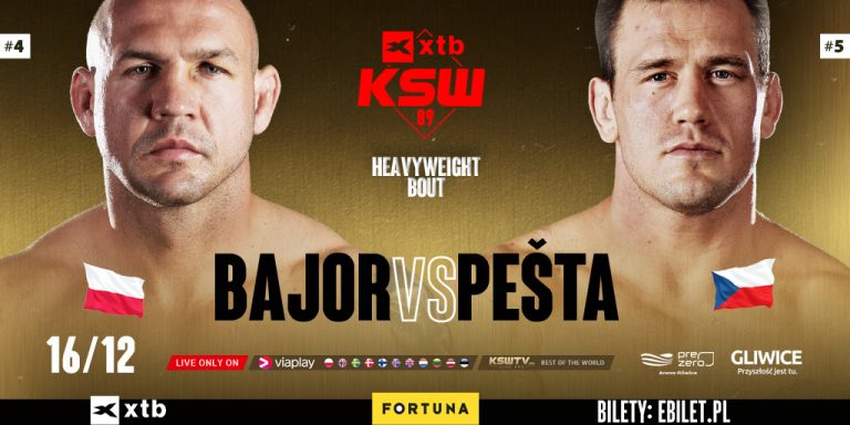 Polsko-czeskie starcie wagi ciężkiej dodane do karty walk XTB KSW 89