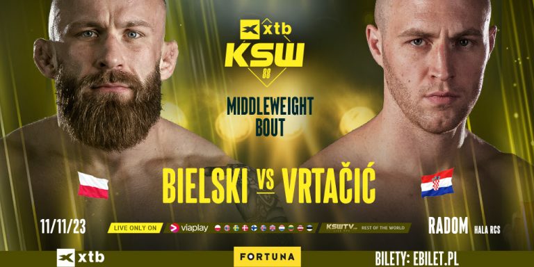 Krystian Bielski zmierzy się z Andim Vrtačiciem na gali XTB KSW 88