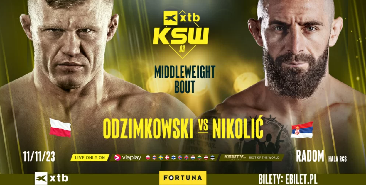 Droga do XTB KSW 88: Odzimkowski i Nikolić