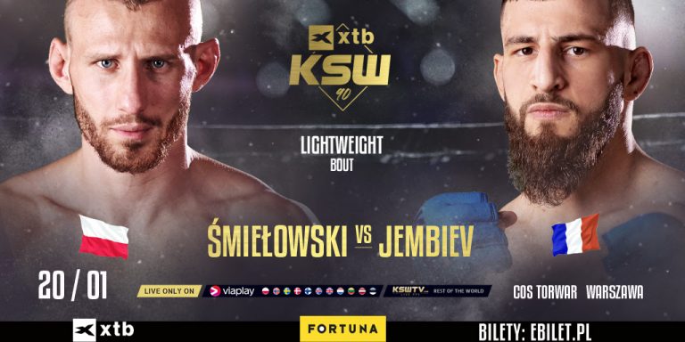 XTB KSW 90: Świetnie zapowiadające się polsko-francuskie starcie w Warszawie!