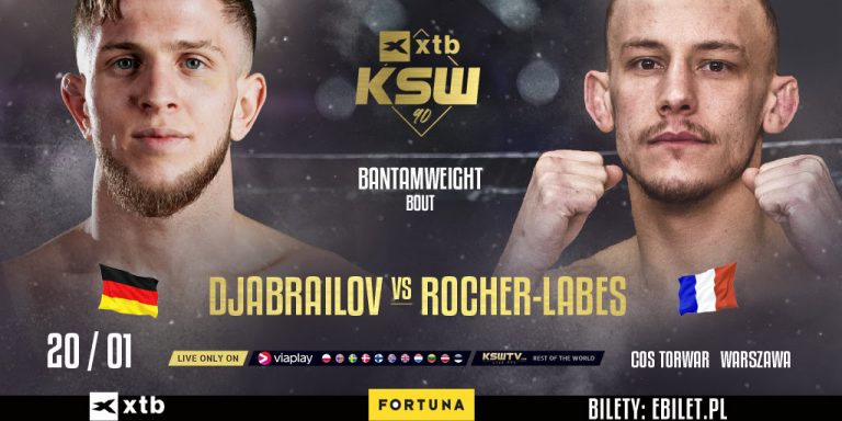 Dwóch europejskich mistrzów zmierzy się na XTB KSW 90