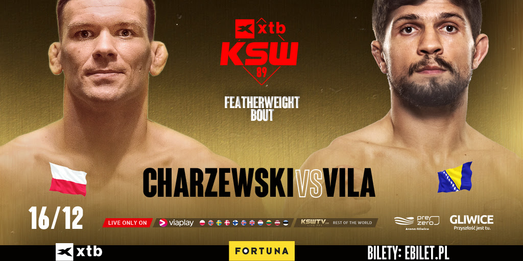 Łukasz Charzewski poznał rywala na galę XTB KSW 89