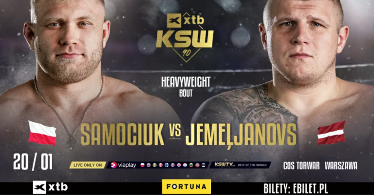 Droga do XTB KSW 90: Samociuk i Jemeļjanovs