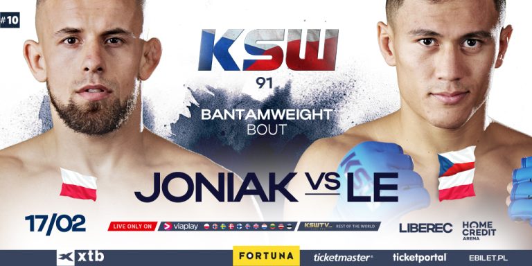 Mariusz Joniak zmierzy się z Tobiaszem Le na gali KSW 91 w Czechach