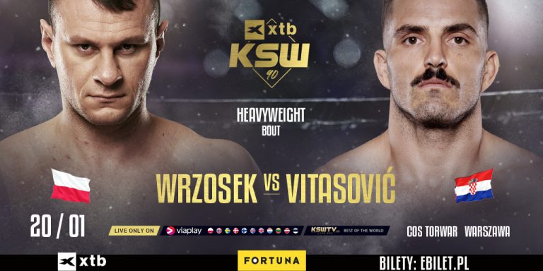 XTB KSW 90: Arkadiusz Wrzosek vs. Ivan Vitasović - Trailer