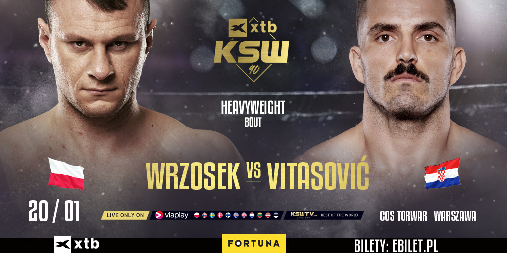 XTB KSW 90: Arkadiusz Wrzosek vs. Ivan Vitasović - Trailer