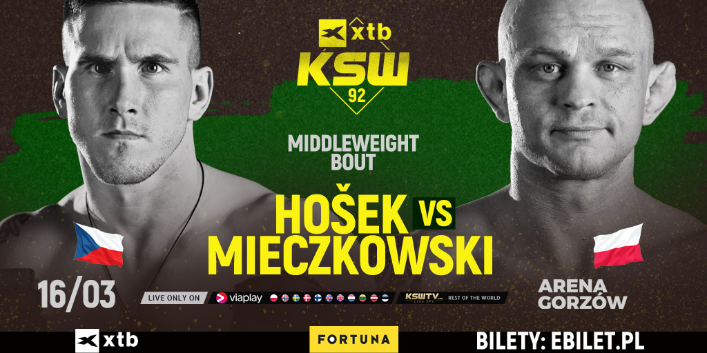 Damian Mieczkowski poznał rywala na galę XTB KSW 92