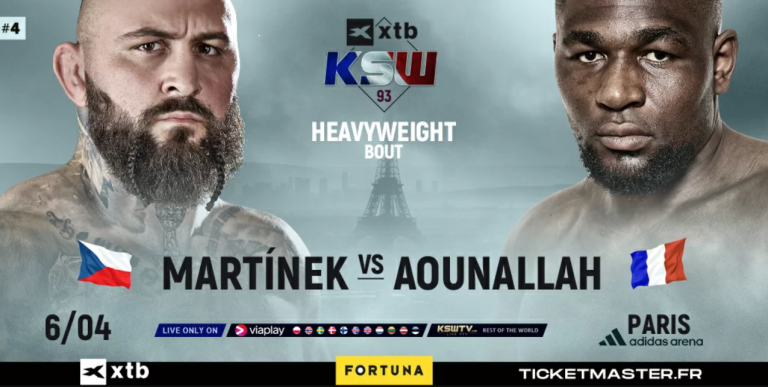 Droga do XTB KSW 93: Martínek i Aounallah