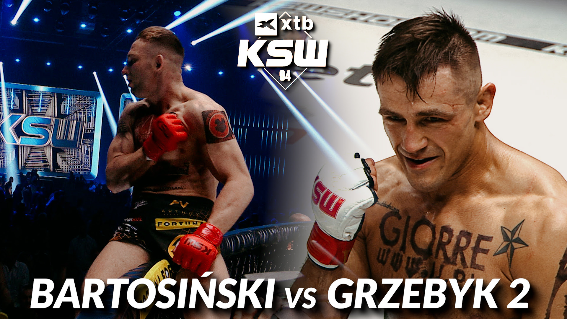 XTB KSW 94: Adrian Bartosiński vs. Andrzej Grzebyk 2 - Trailer