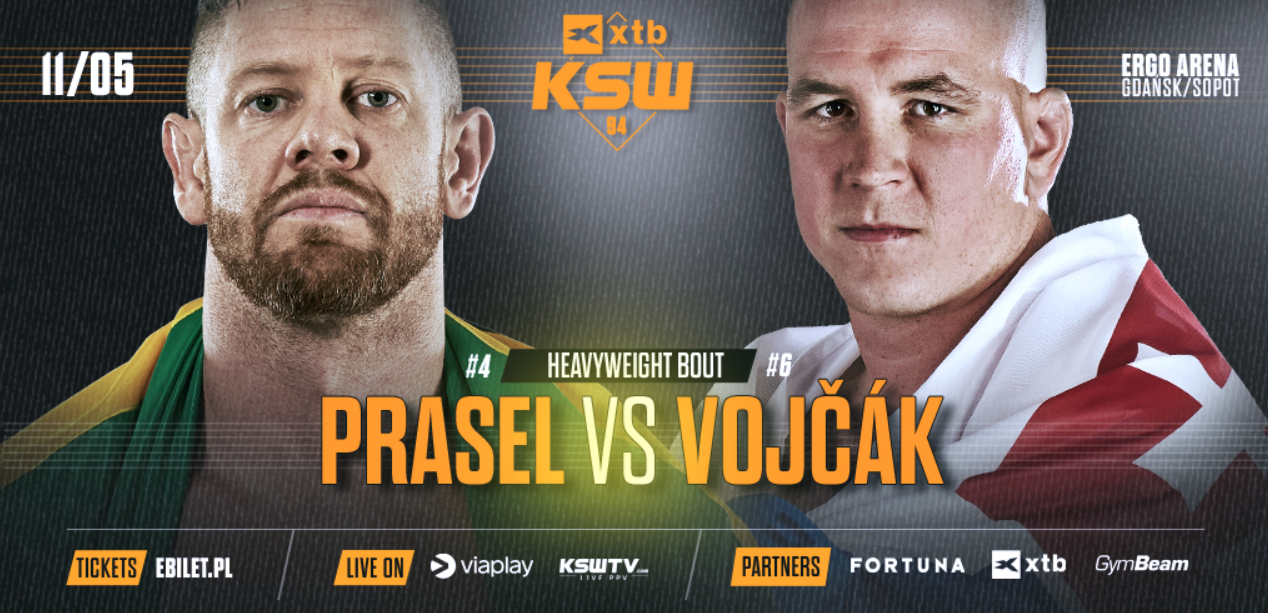 Droga do XTB KSW 94: Prasel i Vojčák