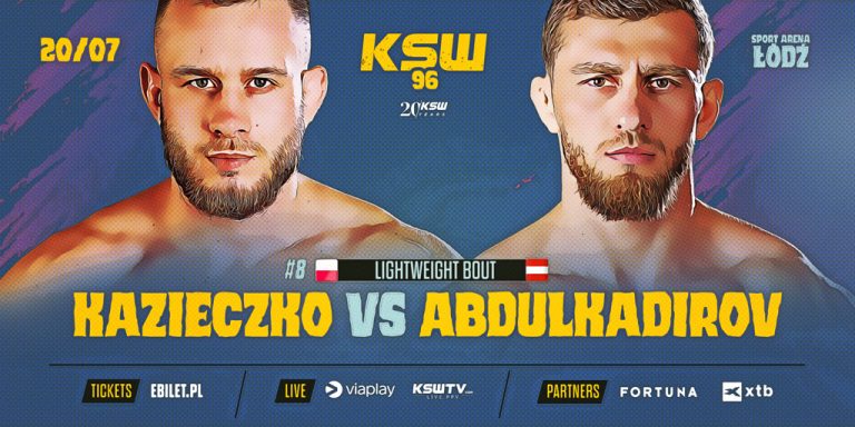 Starcie dwóch efektownie walczących stójkowiczów dodane do karty walk KSW 96