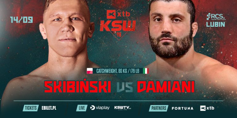 Daniel Skibiński z nowym rywalem. Rewanż podczas XTB KSW 98