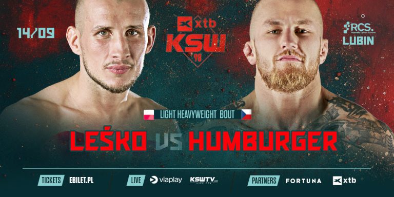 Zmiana na kilkanaście godzin przed XTB KSW 98. Dominik Humburger z nowym rywalem