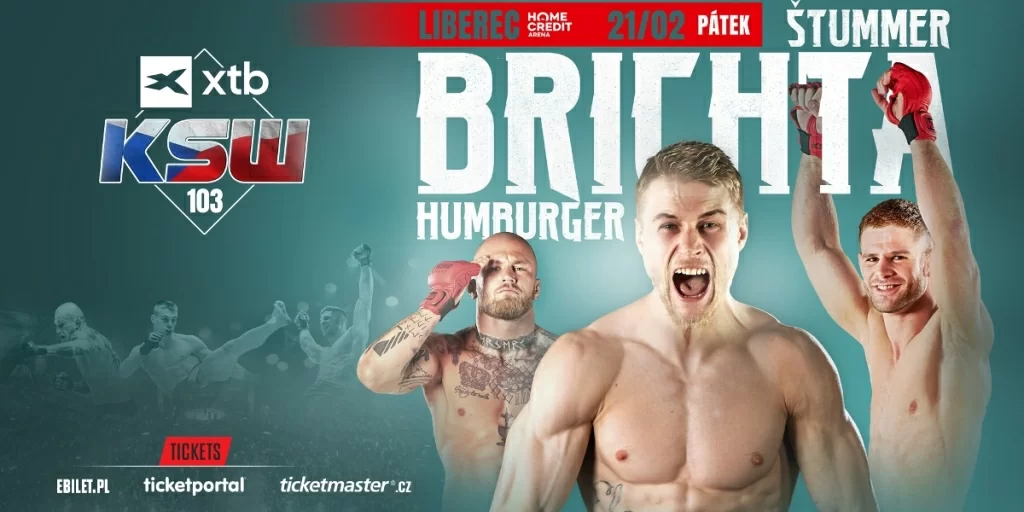 Brichta, Humburger i Štummer. KSW wraca do Liberca!