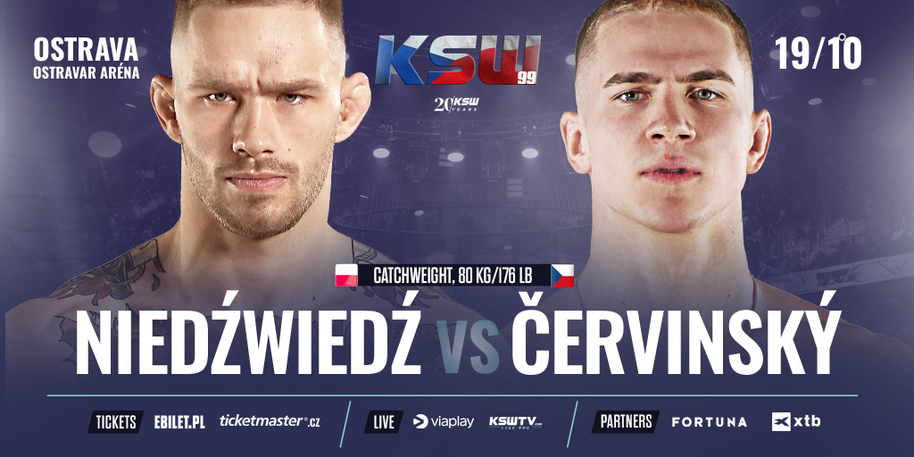 Viktor Červinský z nowym rywalem na galę KSW 99