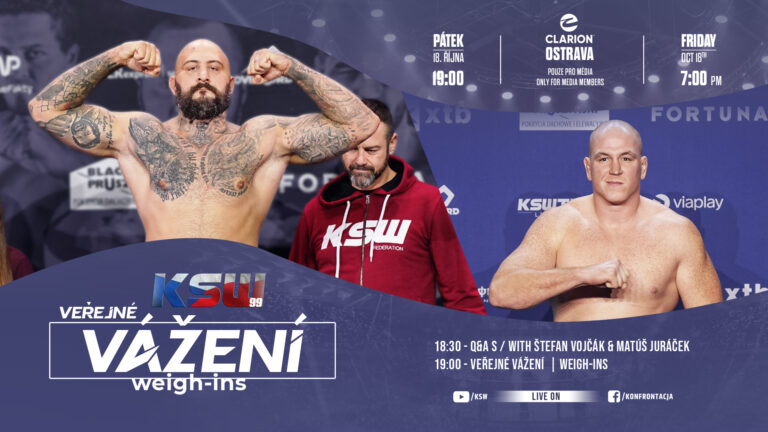 Wyniki porannego ważenia przed galą KSW 99