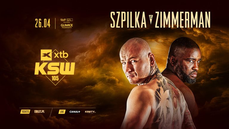 Powrót Artura Szpilki i gala XTB KSW 105 już w kwietniu w Gliwicach!