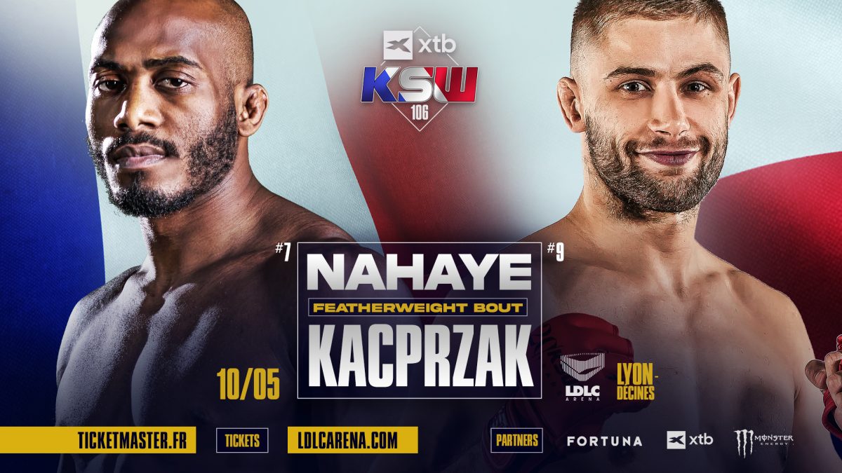 Polsko-francuskie starcie wagi piórkowej dodane do karty walk XTB KSW 106