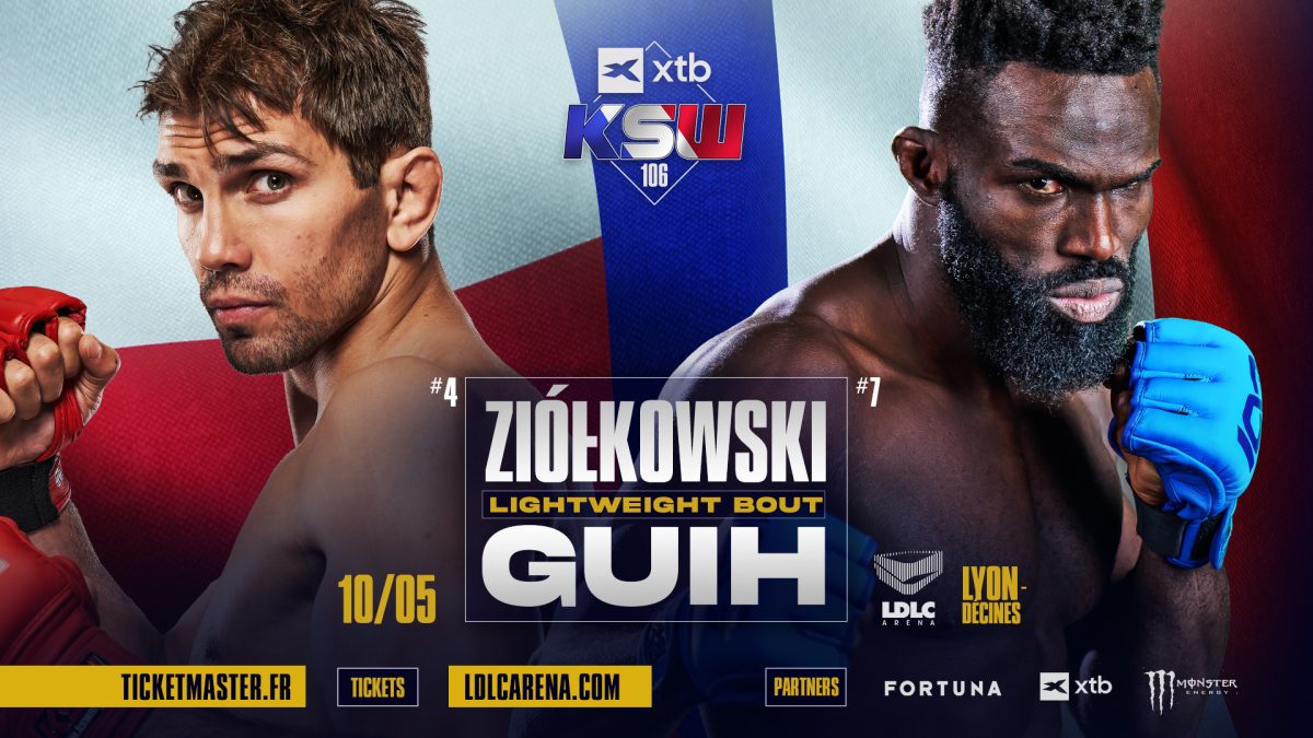 Ziółkowski wróci do akcji podczas gali XTB KSW 106 we Francji