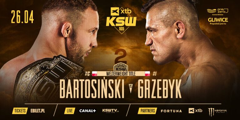 Wielki rewanż i walka o pas na gali XTB KSW 105