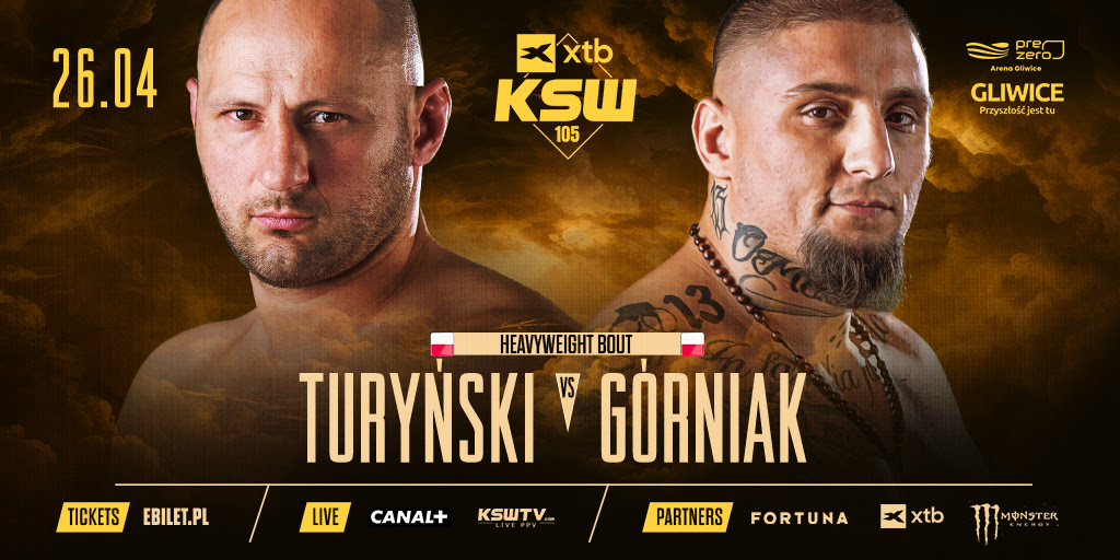 Pojedynek w królewskiej kategorii wagowej dodany do karty walk XTB KSW 105