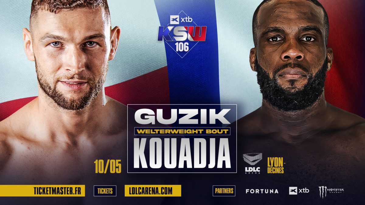 Michał Guzik z nowym rywalem na galę XTB KSW 106
