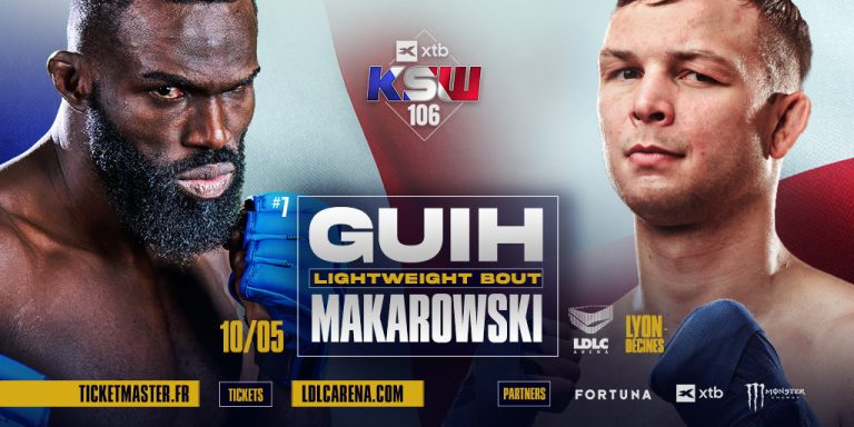 XTB KSW 106: Aymard Guih zetrze się z Mateuszem Makarowskim