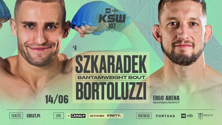 Kamil Szkaradek wróci do klatki na gali XTB KSW 107. Rywalem doświadczony Szwajcar