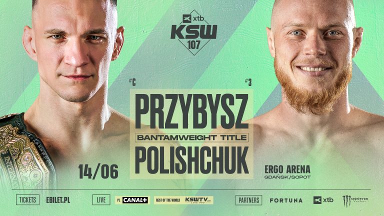 Sebastian Przybysz poznał rywala do obrony pasa na XTB KSW 107