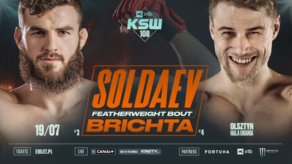 Adam Soldaev nowym rywalem Leo Brichty na galę XTB KSW 108