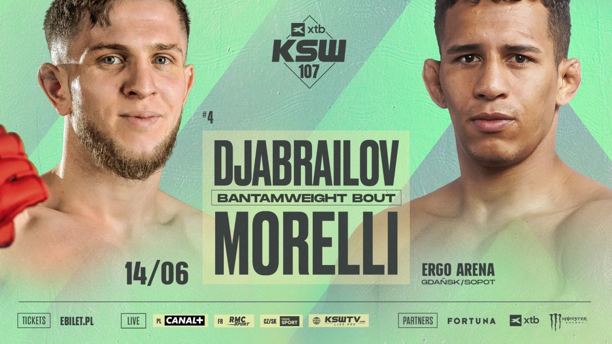 Islam Djabrailov zmierzy się z Marcello Morellim na gali XTB KSW 107