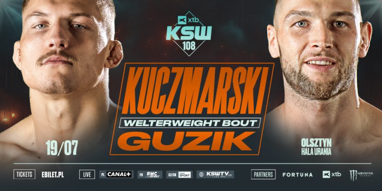 Dawid Kuczmarski poznał rywala na galę XTB KSW 108