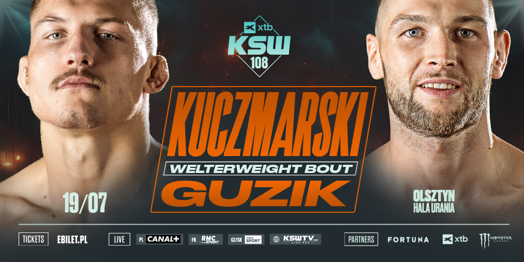 Dawid Kuczmarski poznał rywala na galę XTB KSW 108