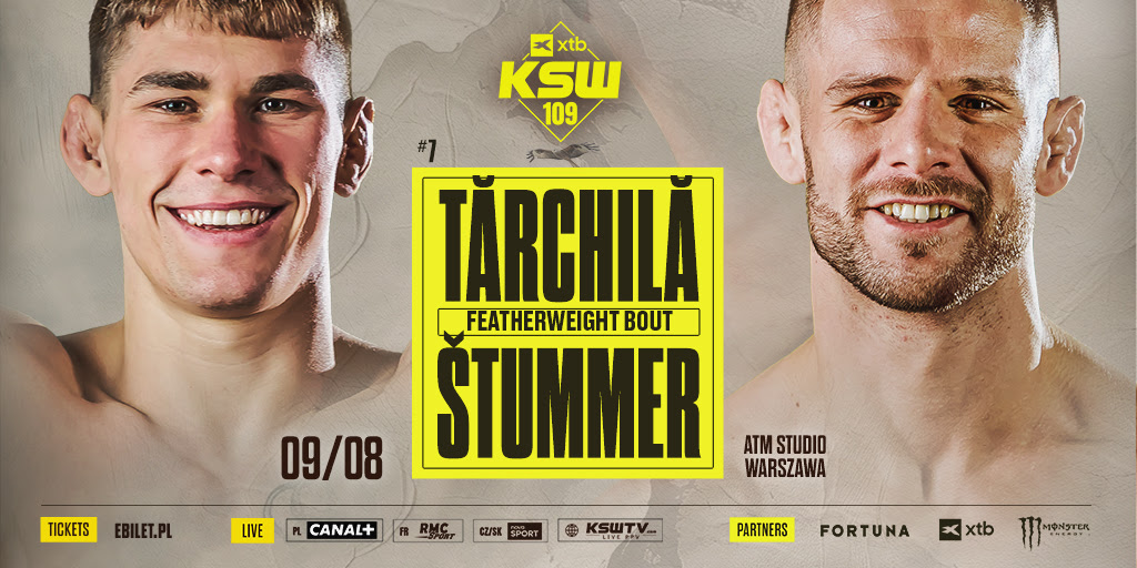 Daniel Tărchilă zmierzy się z Josefem Štummerem podczas XTB KSW 109